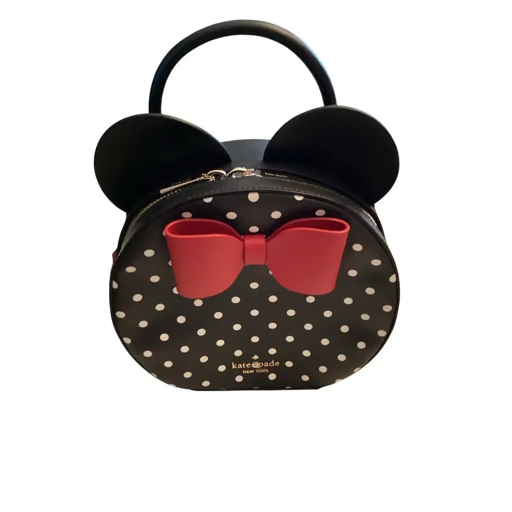 NWT Disney x Kate Spade New York Minnie Mouse Canteen Crossbody Handbag